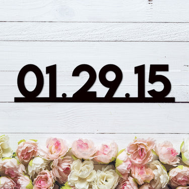 Wedding Date Sign